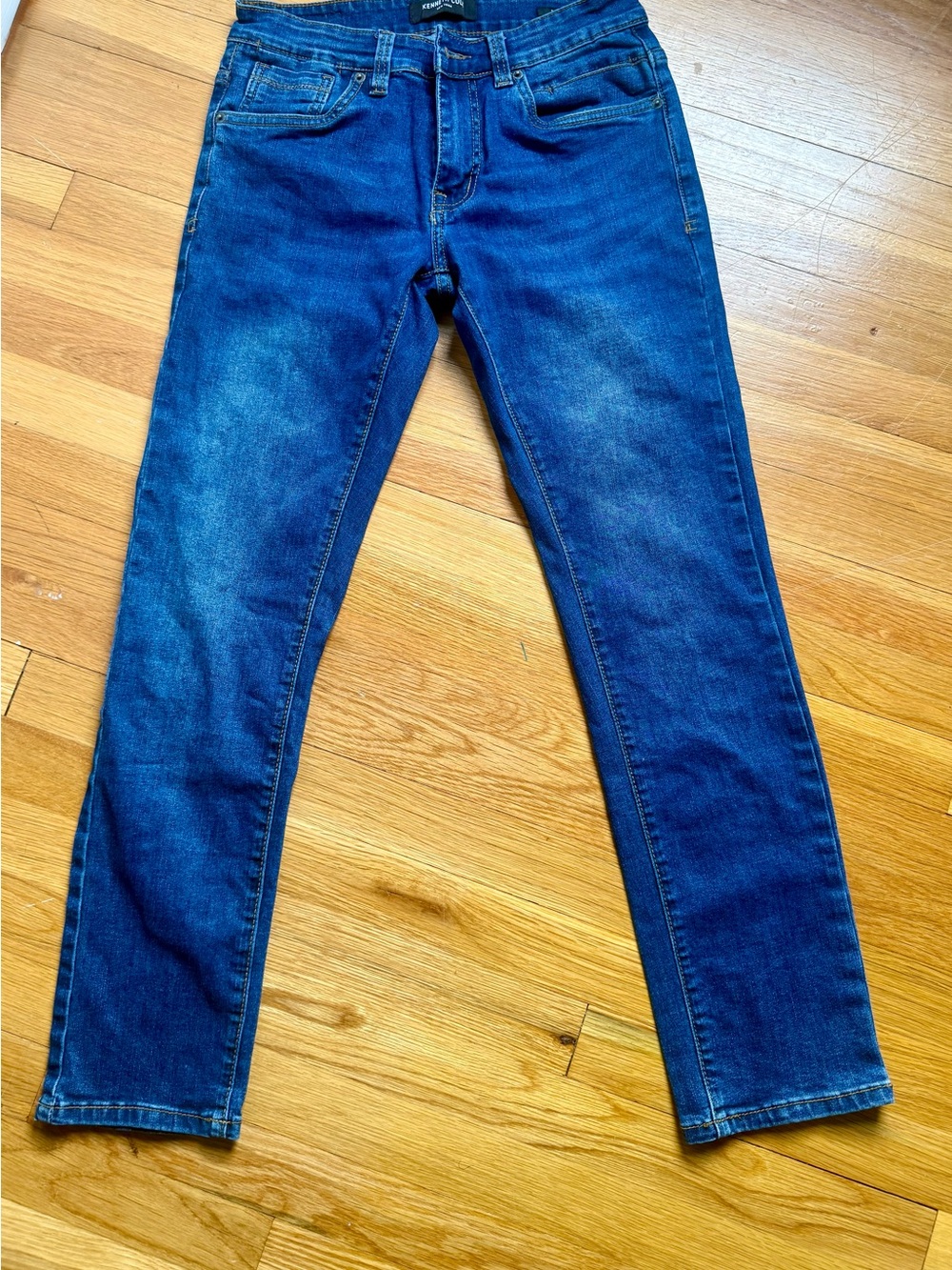 Men's Kenneth Cole Dark Blue Slim Fit Jeans